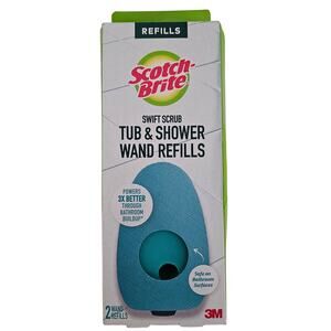 Scotch Brite Tub & Shower Wand Refills NEW